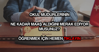 Okul Müdürü Maaşı 2024 1 Okul Müdürü Maaşı 2024